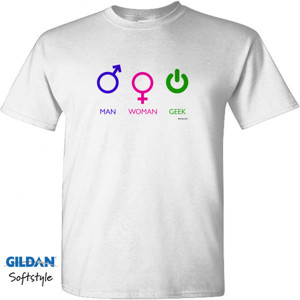 Kaos Man Woman Geek