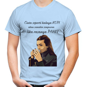 Kaos Cinta seperti Kopi