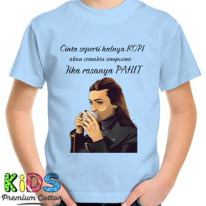 Kaos Cinta seperti Kopi