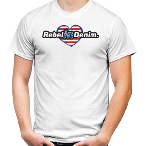 Kaos Rebel in denim
