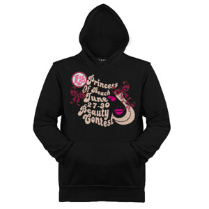Jaket Hoodie Princess Of Beach
