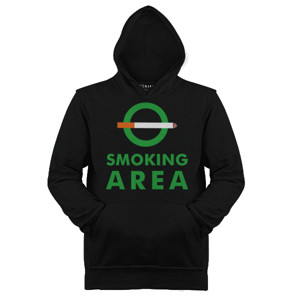 Jaket Hoodie Smoking Area