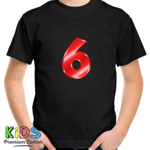 Kaos Kaos angka 6