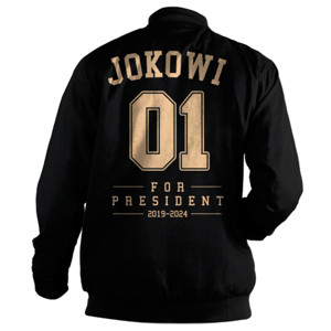 Jaket Bomber JOKOWI FOR PRESIDENT 01