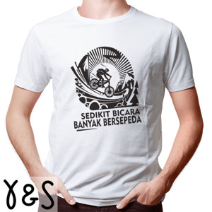 Kaos Kaos Sepeda Sedikit Bicara