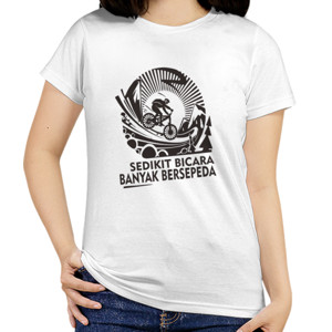 Kaos Kaos Sepeda Sedikit Bicara