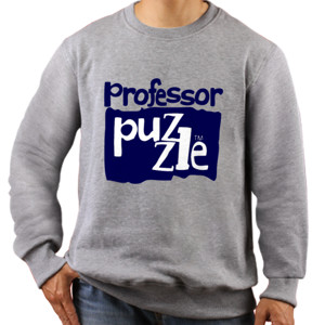 Jaket Sweater Professor Puzzle