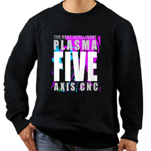 Jaket Sweater plasma five axis cnc 