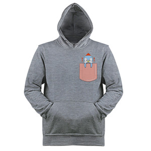 Jaket Hoodie Penguin pocket