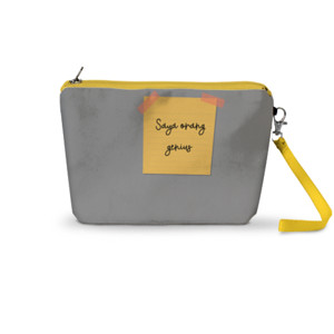 Pouch Trapesium Saya orang genius