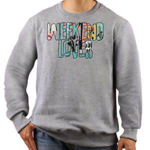 Jaket Sweater Weekend Lover