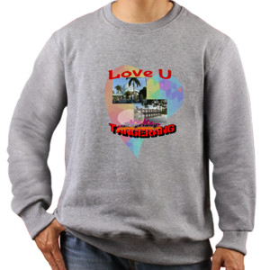 Jaket Sweater tangerang love u