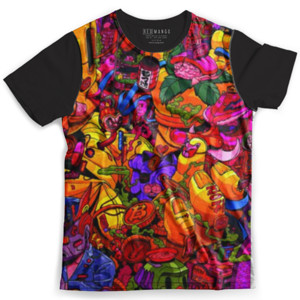 Kaos Fullprint genggam sampah