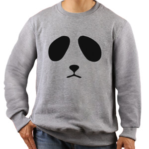 Jaket Sweater kaos mata panda