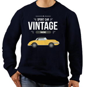 Jaket Sweater Sport Car - Vintage Racing