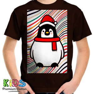 Kaos Colourfull Penguin