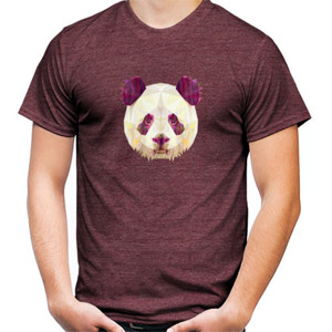 Kaos Panda Merah