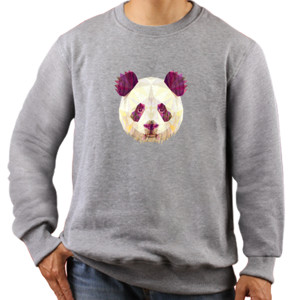 Jaket Sweater Panda Merah