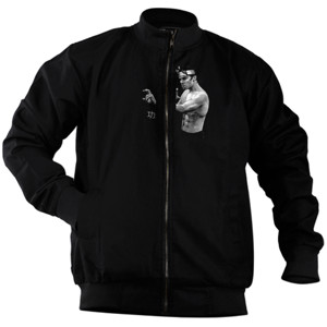 Jaket Bomber Kung Fu Silhouette