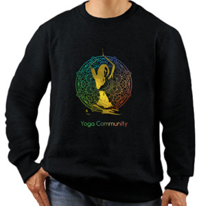 Jaket Sweater kaos yoga community