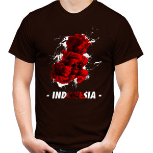 Kaos Indonesia - Smoke And Splash