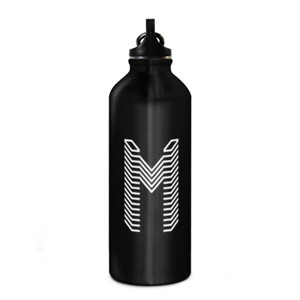 Botol Logo huruf M gamer