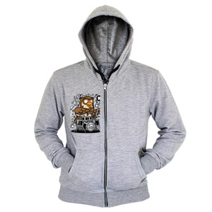 Hoodie Zipper Anak Band