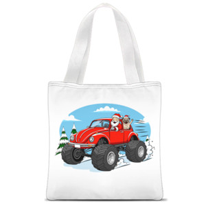 Tas Tote Fullprint Totebag North Pole