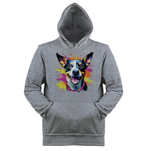 Jaket Hoodie Kaos Gambar Anjing 104