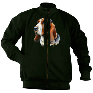 Jaket Bomber Kaos Gambar Anjing 130