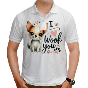 Kaos Polo Kaos Gambar Anjing 225