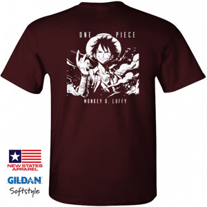 Kaos Premium - Anime Jepang One Piece Monkey D Luffy
