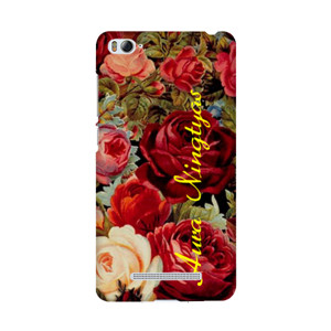 Casing HP Bunga Mawar Bisa Tambah Nama Casing HP