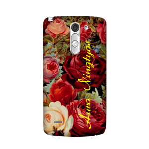 Casing HP Bunga Mawar Bisa Tambah Nama Casing HP