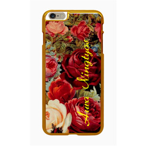 Casing HP Bunga Mawar Bisa Tambah Nama Casing HP