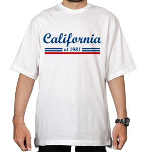 Kaos Oversize California at 1981 T-Shirt