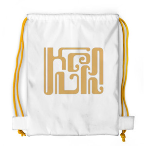 Tas Serut Fullprint Javanese Themed drawstring Bag “Kendil”