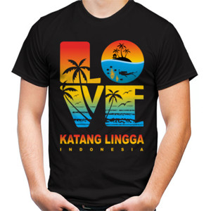 Kaos Love Katang Lingga