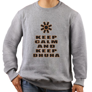 Jaket Sweater Keep Calm And Keep DHuha