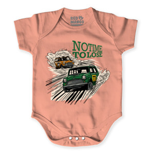 Baby Jumper Morris Mini Cooper Racing Car 