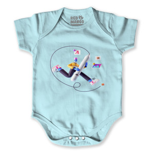 Baby Jumper Lari pena gambar