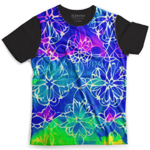 Kaos Fullprint Batik Abstrak 1