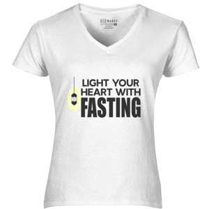 Kaos Light Your Heart With Fasting