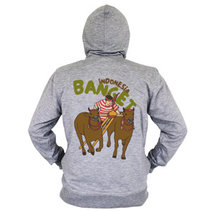 Hoodie Zipper Indonesia Banget