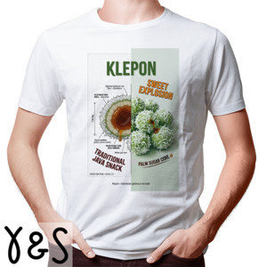 Kaos Kaos Kuliner Tradisional Klepon Java Snack
