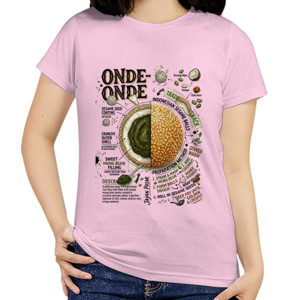 Kaos Kaos Onde-Onde Kuliner Tradisional Unik