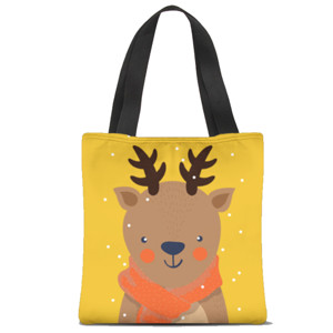 Tas Tote Fullprint Rusa di musim dingin