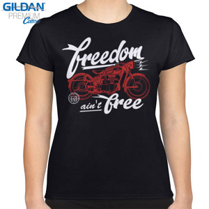 Kaos FREEDOM AINT FREE RED MOTORBIKE