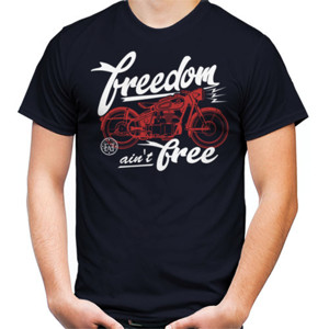 Kaos FREEDOM AINT FREE RED MOTORBIKE