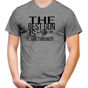 Kaos baju the best gun
